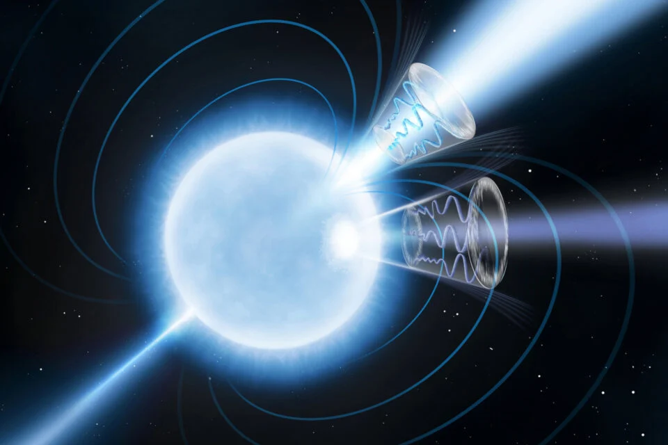 A Powerful Magnetar May Have Exposed the Strange Reality of Empty Space